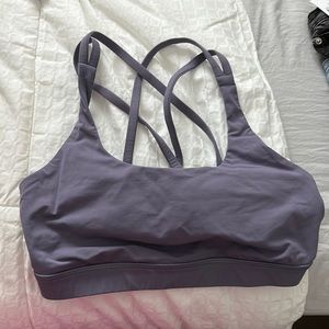 purple energy bra